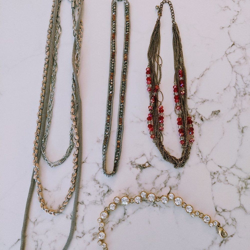 Ann Taylor Jewelry Lot of 4 pieces